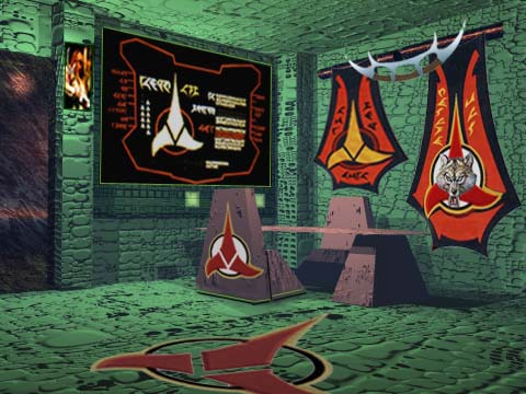 Klingon Embassy interior